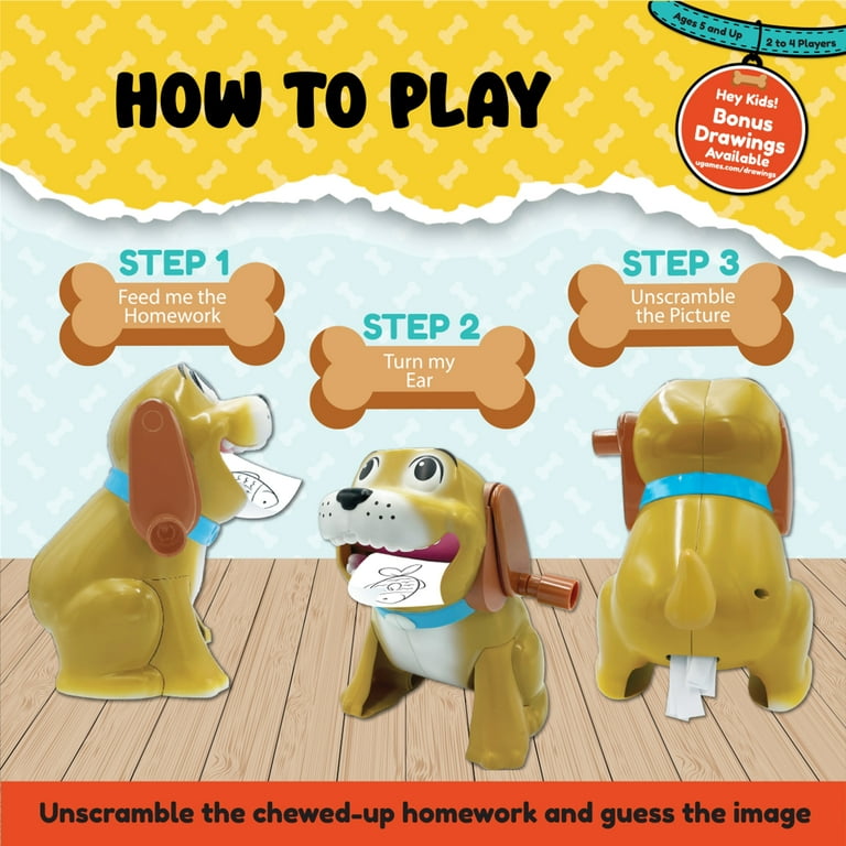 The Dog Ate My Homework: Easy, Fast-Paced Picture Guessing Game