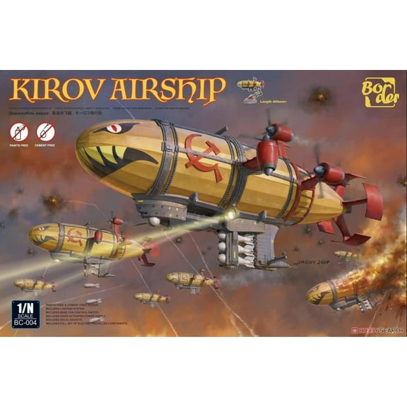 Border BC-004 Kirov Airship Assembly Model Kit