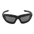 thumbnail image 2 of Gafas antivaho de doble capa, resistentes a los arañazos, a los impactos, a los rayos UV, protección ocular, gafas desmontables con correa, color negro, 2 of 12