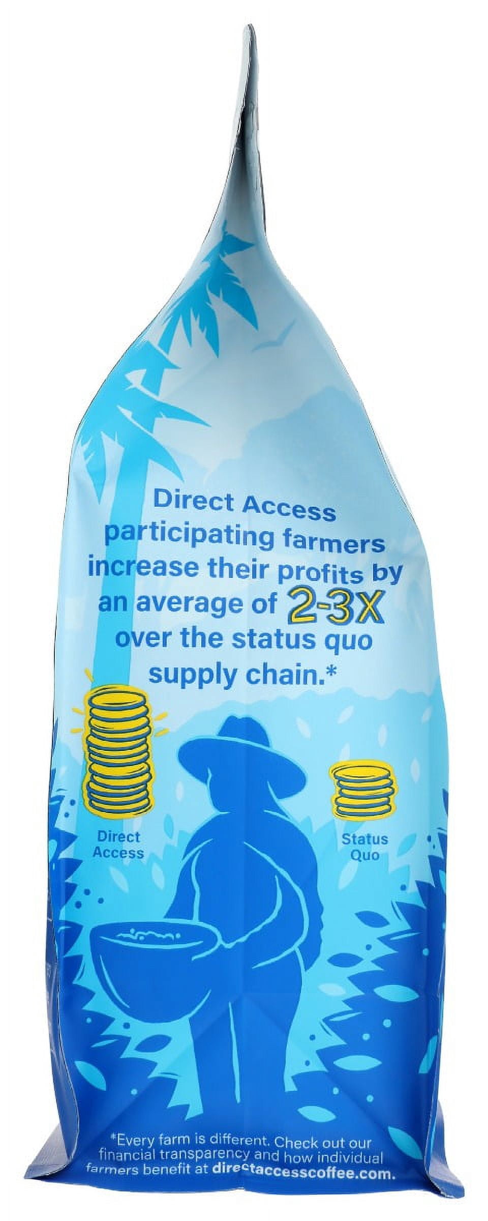 Direct Access, Whole Bean Coffee, Medium Roast Organic, 12 oz