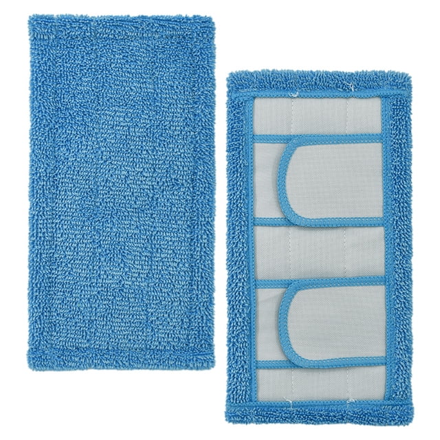 Paquete de 2 almohadillas reutilizables para mopa compatibles con Sweeper Mop - Repuestos de almohadillas de repuesto para mopa de microfibra lavables