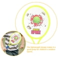 thumbnail image 2 of FELTECHELECTR 1 juego de raquetas de tenis de plástico de dibujos animados, divertidas y prácticas para actividades al aire libre (estilo película, color aleatorio)., 2 of 7