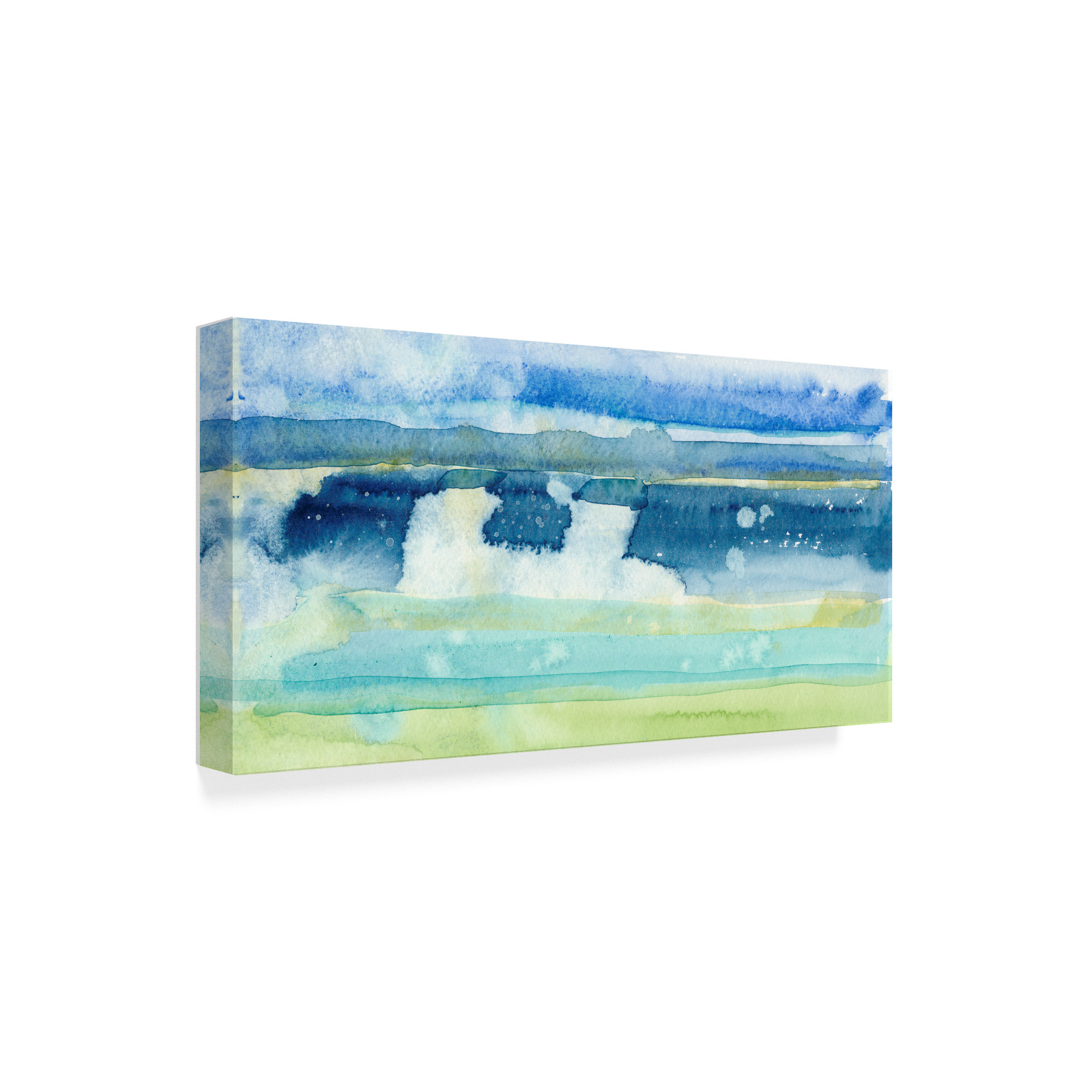 Trademark Fine Art 'Gulf Shore I' Canvas Art by Alicia Ludwig
