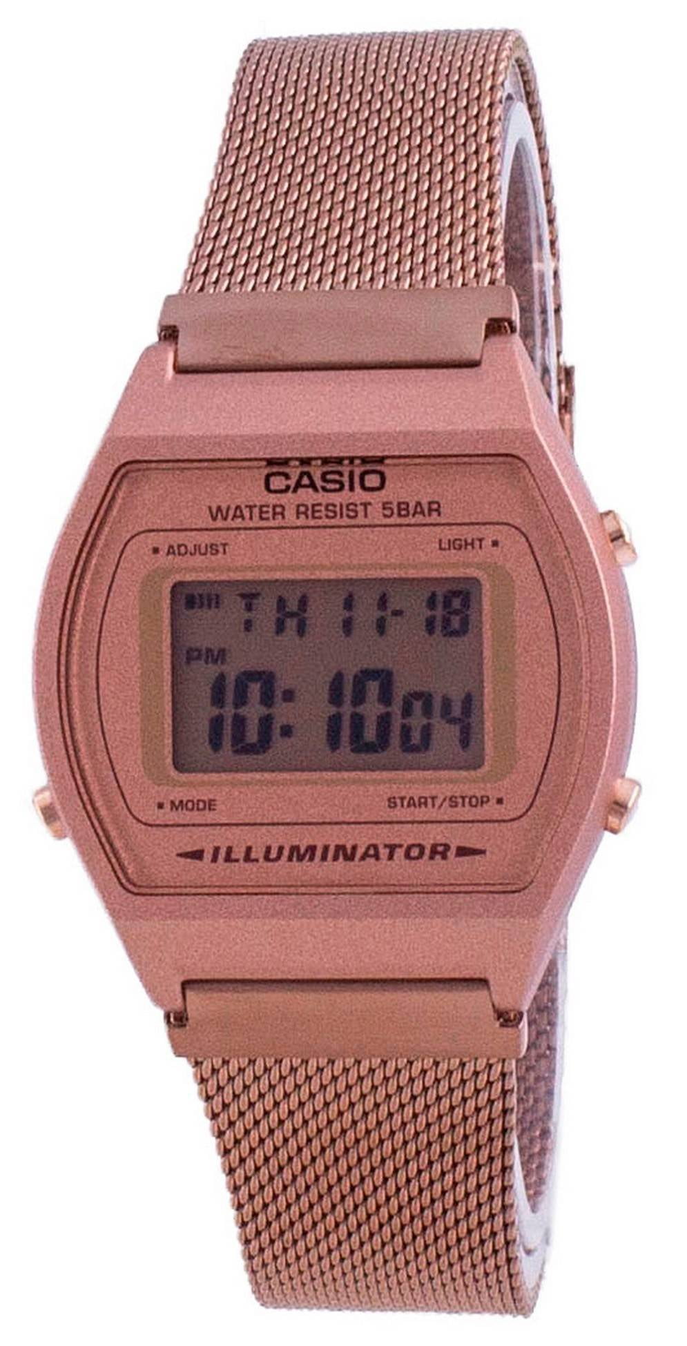 Casio B640wmr 5avt Vintage Watch Rose Gold Os