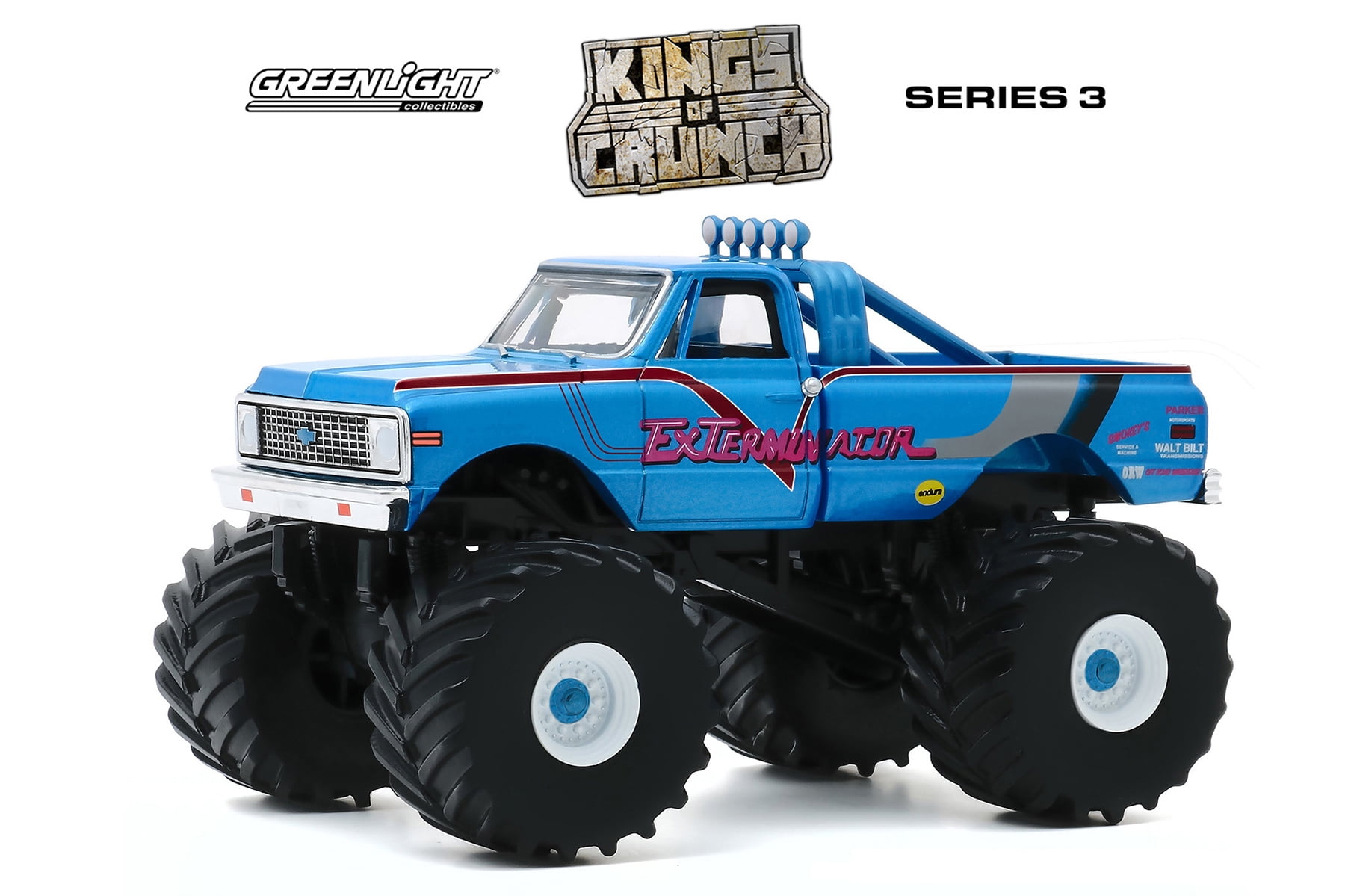 Greenlight 1972 Chevrolet K-10 Monster Truck AM PM Boss 1/64