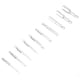 thumbnail image 2 of Bit Hex Shank Bits Magnetic Bits 10PCS Hex Shank Screwdriver Bits Magnetic Bits 1.5-12mm 60mm Length ANGGREK Hex Shank Bits, 2 of 8