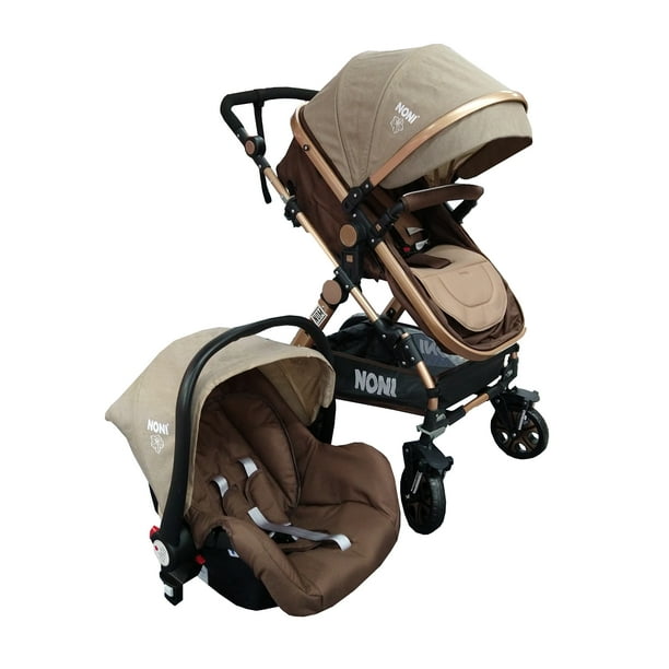 Sistema de Viaje Angelin Baby Noni De Lujo Café
