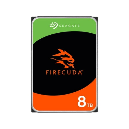 Seagate FireCuda ST8000DX001 8TB 7200 RPM 256MB Cache SATA 6.0Gb/s 3.5" Internal HDD Bare Drive