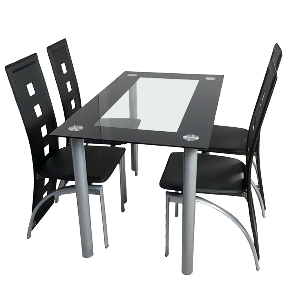 Clearance!White Dining Table Set for 6, Modern 7 Piece ...