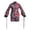 CL1, variant on Bintarealwax Women 2 Piece Outfits African Print Long Sleeves Button Down Shirt Shorts Sets Business Work Fashion Set 2025
