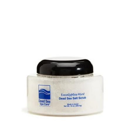 Dead Sea Spa Care DEADSEA-7 10 oz Eucalyptus-Mint Salt Scrub Dead Sea Spa Care DEADSEA-7 10 oz Eucalyptus-Mint Salt Scrub