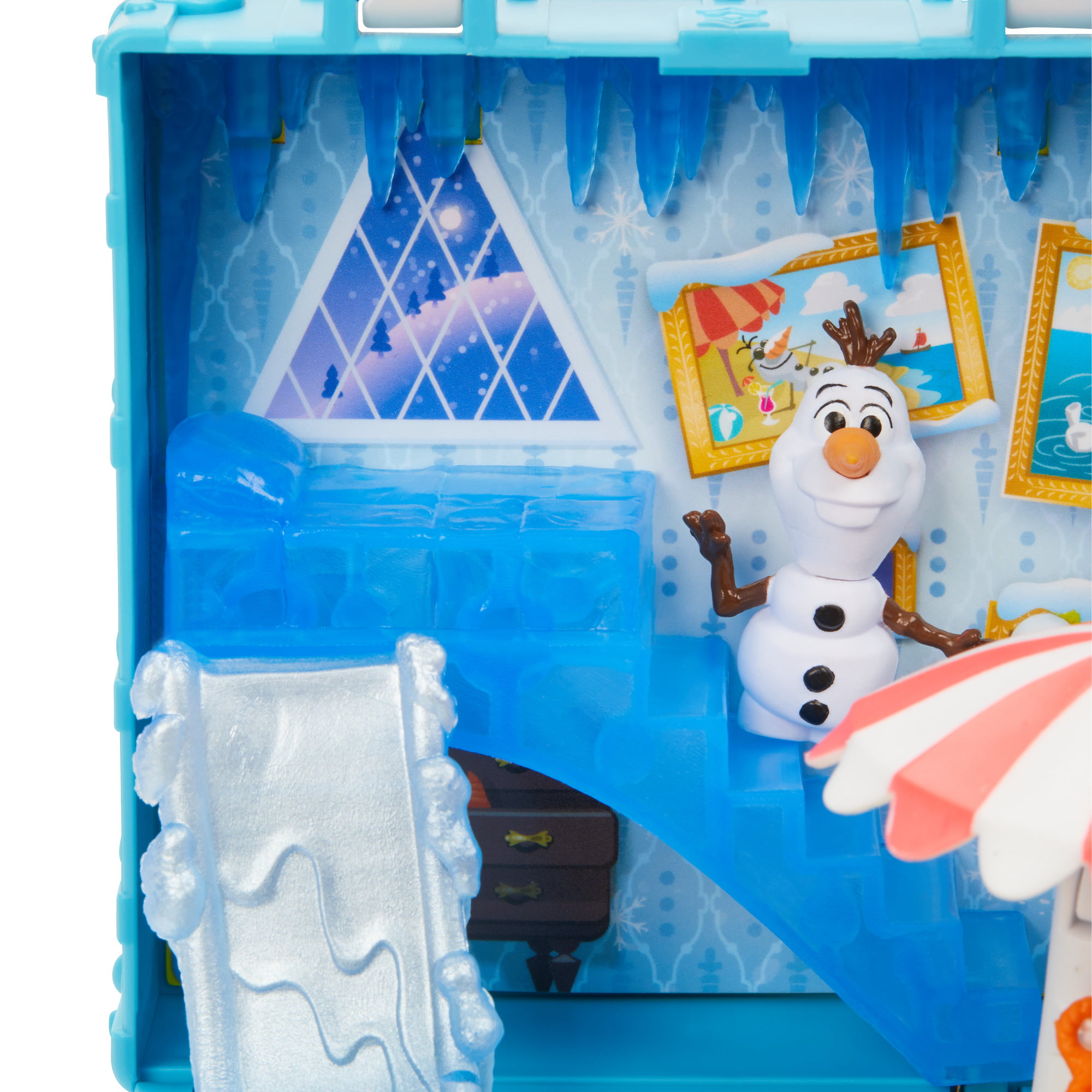 Tanke Mutton Uhyggelig Disney Frozen 2 Pop Adventures Portable Pop-up Olaf\'s Bedroom Playset with  Olaf Small Doll - Walmart.com