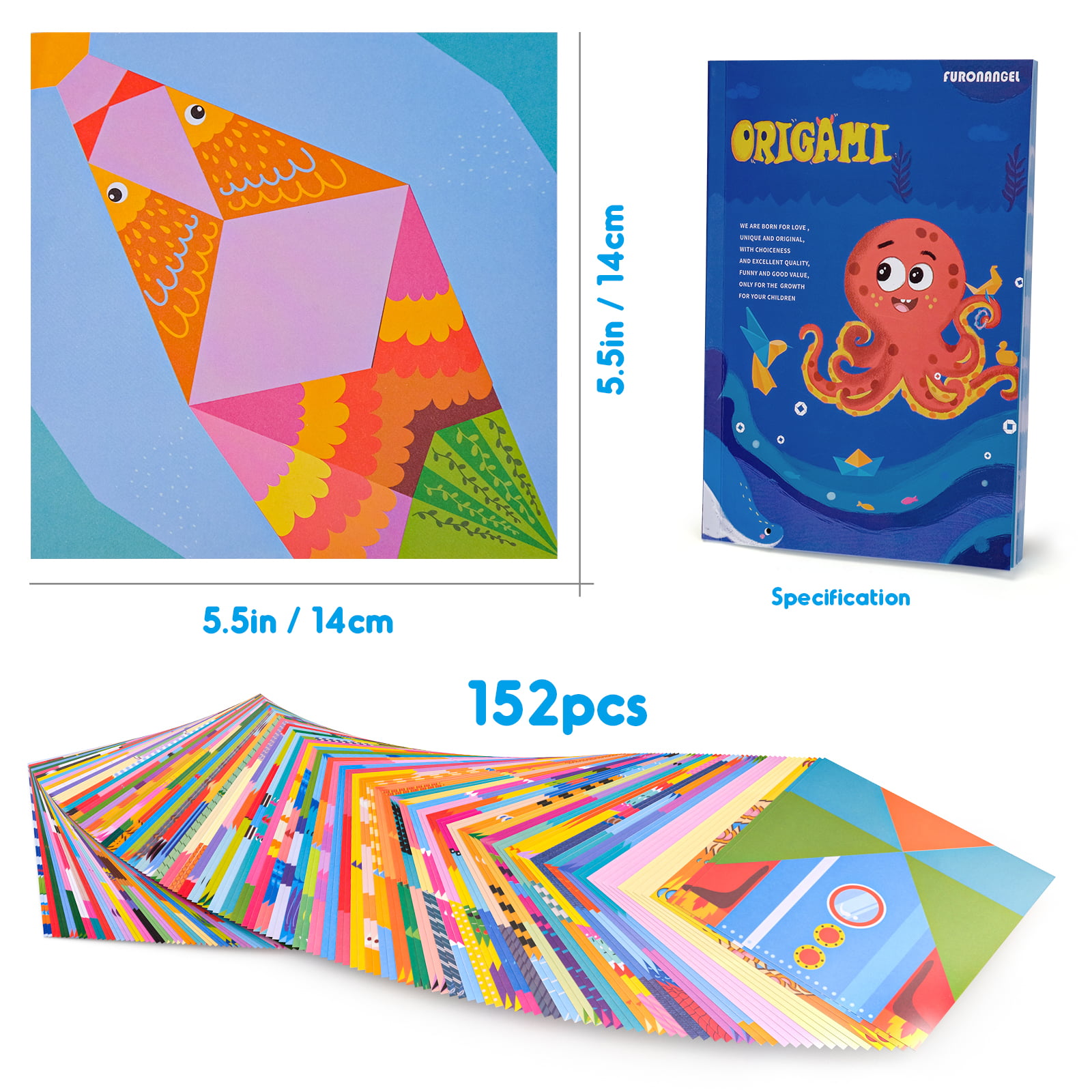 Origami Books for Kids Ages 8-12: Pierce, Armando L.: 9798391114437: Books  