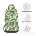 thumbnail image 3 of Lsque Cute Frog Pattern Car Seat Covers for Front Seats , Waterproof Seat Covers for Cars, Sporty Front Seat Covers,Car Seat Cover Protector Front Seats, 3 of 5