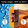 thumbnail image 3 of Vaso Wulcea de vidrio con monograma de 470 ml con tapa y pajita, 3 of 6