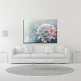 thumbnail image 2 of 17" x 12" Winter Flower by Incado - Wall Art Print on Canvas Fabric White, 2 of 3