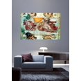thumbnail image 2 of Michelangelo "Creation of the Sun and Moon" (16th) Glossy Poster, 2 of 2