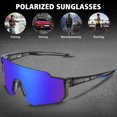 thumbnail image 2 of Polarized Sports Sunglasses for Men women, UV400 Protection for Driving, Fishing & Cycling, 2 of 7