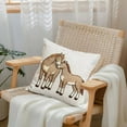 thumbnail image 5 of Year Of The Horse Funny Print Linen Pillow Cover, 45x45cm Square Decorative Pillow Case for Sofa Couch Living Room Home Decor, Farmhouse Accent Cushion Cover, 5 of 7