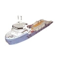 thumbnail image 4 of Kokiya 1/250 Ship Model Simulation Building Kits Decoration Boat Puzzle for Adults Kids, 4 of 9