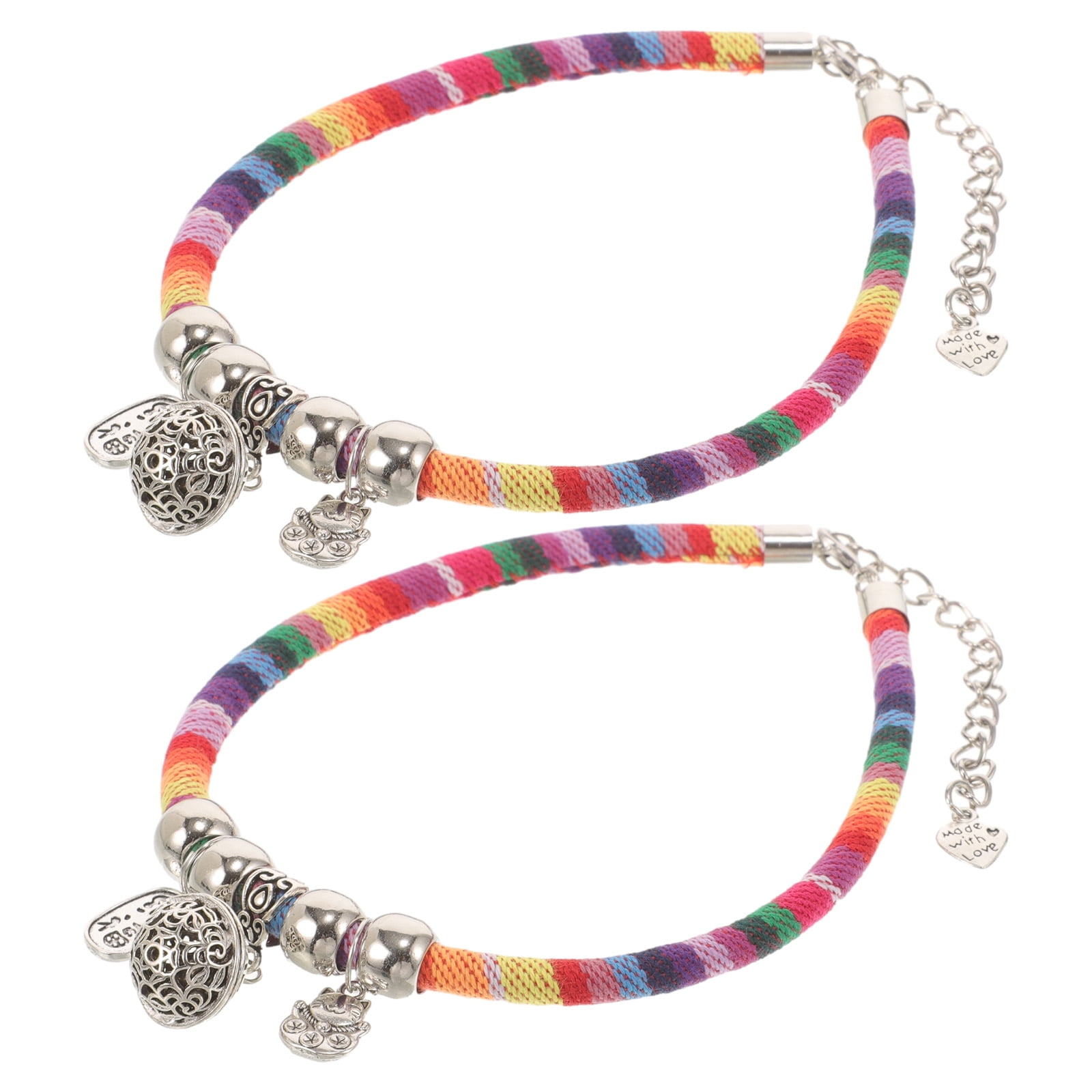 Hytrove Durable Multi Iron Cat Collar with Bells for Comfortable Wear