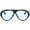 Black Blue, variant on round Sunglasses Women Fashion Gradient  Sun Glasses Men Punk Shades Outdoor Travel UV Protection