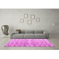 thumbnail image 3 of Ahgly Company Indoor Square Abstract Pink Modern Area Rugs, 3' Square, 3 of 4