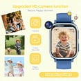 thumbnail image 4 of JIAN YA NA Kids Smart Watch for Boys Girls, 1.83" Large Touch Screen Smartwatch with Two-Way Call, 31 Games, 30W Camera, Video, Pedometer, Music Player (Blue), 4 of 11