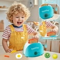 thumbnail image 4 of Rirool Play Kitchen Toys for Kids Ages 2-5, Pretend Food Set with Coffee Maker, Mixer & Toaster, Realistic Lights & Sounds, 24-Piece Kitchen Accessories Gift for for Girls & Boys, 4 of 8