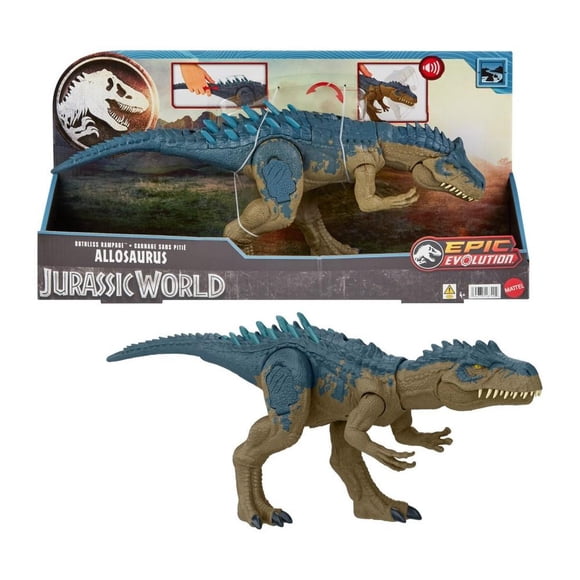 Dinosaurio de Juguete Jurassic World Alboroto Despiadado Allosaurus