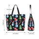 thumbnail image 5 of Easygdp Disco Mirror Ball Snowman Bolsas Tote para Mujer, Bolsos de Hombro para Viaje, Bolsos de Mano de Gran Capacidad para Compras y Trabajo, 5 of 8