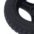 thumbnail image 3 of Wheelchair Wheel PU Wheel Alloy Steel Hub Explosion Proof 4 Holes Walker Tire Replacement 250mm, 3 of 5