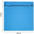 thumbnail image 4 of Bolsa de lavandería para mascotas azul Filtros para lavadora Ykk cremallera para ropa de cama, mantas, toallas tamaño L, 4 of 5