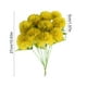 thumbnail image 3 of Flores de diente de león de plástico - Pack de 10 tallos florales artificiales para decoración del hogar, rosa, morado, verde, blanco, amarillo, 3 of 6