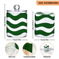 thumbnail image 3 of Green Wavy Lines Translucent Plastic Cans Storage Canisters with Lid Set of 4, 3 of 7