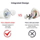 thumbnail image 5 of Bombilla Led Sensor De Luz Sensor Pir Detección Automática Bombilla De Lámpara Led De Ahorro De Energía Con Luz Blanca Fría Para Pasillo De Entrada Pasillo 12W E27 Guardurnaity HA027244-05, 5 of 6
