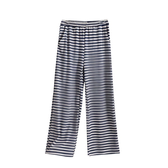 Bovxnpu Women Pajama Pants, Plus Size Pajama Pants Sleep Pants Lounge Pants Stylish Checkered Elastic Waist Cotton Home Trousers Outerwear Loungewear Sleepwear