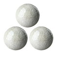 thumbnail image 2 of Orbes decorativos para cuencos y jarrones Cuencos (juego de 3) Esferas de mosaico de vidrio Bolas Blanco plateado, 2 of 9