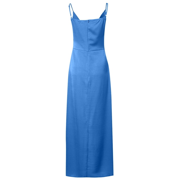 Baikeli Cheap Long Dresses for Women Women's Cocktil Dresses Spaghetti  Strap Prom Dress Deep V-Neck Dress High Slit Dresses Full-Length Evening  Dress Summer Dresses for Women 2024 - Walmart.com