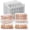 3x6Grids-40count, variant on 120 Pack Egg Cartons 12 Count, Plastic Egg Cartons Cheap Bulk for Fresh Eggs, Reusable Egg Holder Egg Trays for Home and Farmer's Markets Display, Medium Egg Containers for Refrigerator