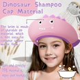thumbnail image 3 of Adjustable Silicone Baby Shower Cap Shield - Waterproof Bath Visor Hat for 1-9 Years Kids, Eye & Ear Protection, Fun Design for Enjoyable Bath Time, 3 of 6