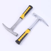 Lerpwige Rock Pick Hammer Brick Hammer Metal Geologist's Hammer Used For Mining Manual