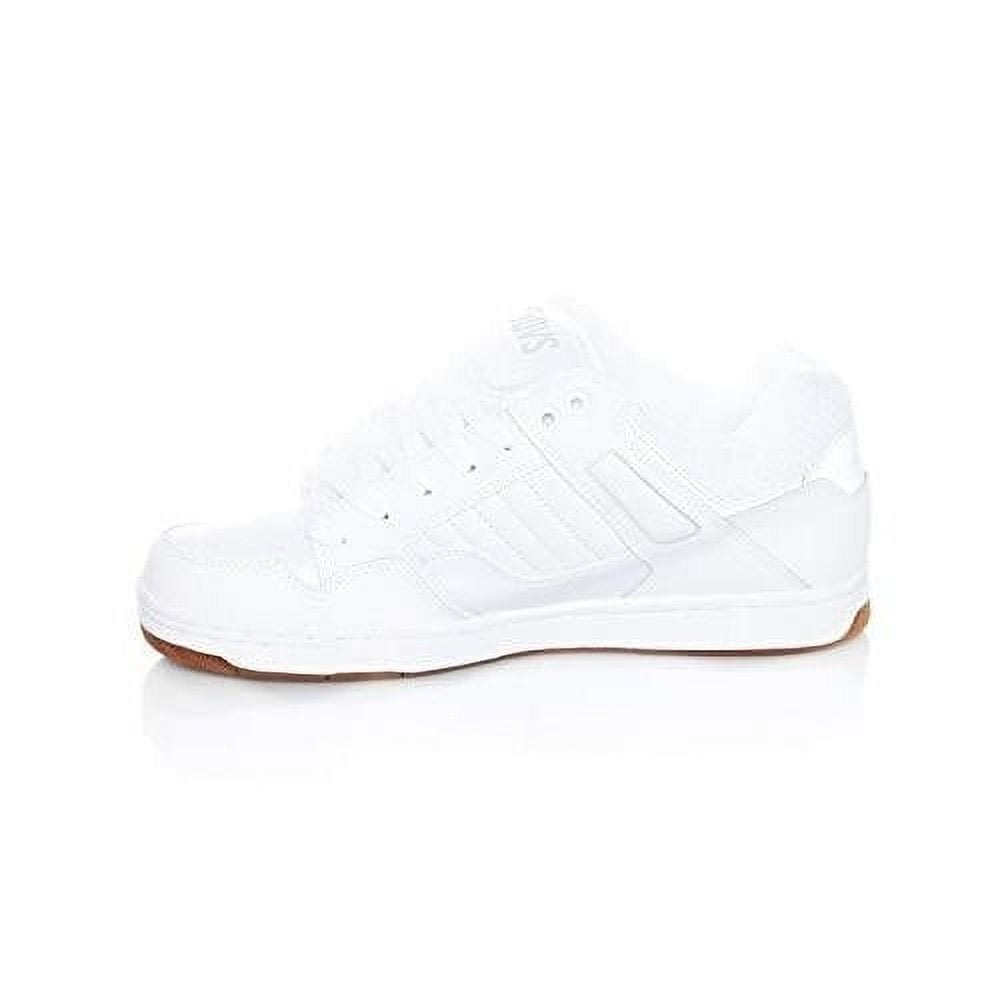 DVS Men s Enduro 125 Skate Shoe WHITE GUM LEATHER Walmart