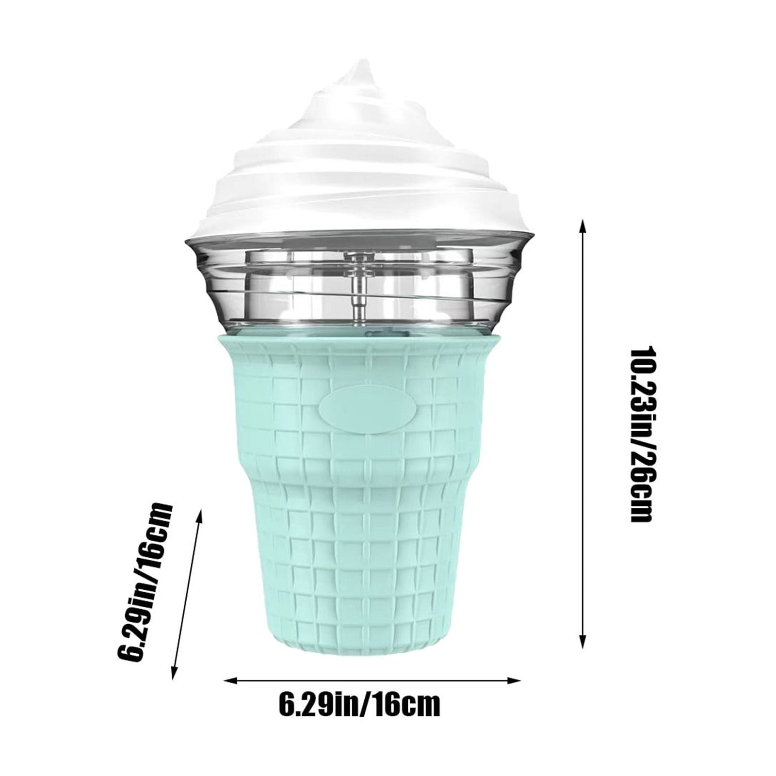 DIY Ice Cream Maker Home Machine, Automatic Stirring Yogurt and Ice Cream Maker for Homemade Desserts, Food Grade Material, Quick Cooling, Even Mixing, Fun Kitchen Appliance for Kids and Adults