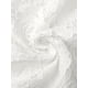 thumbnail image 5 of INSPIRAR CHIC Top de Encaje de Verano para Mujeres Sin Mangas Cuello Redondo S Blanco, 5 of 6