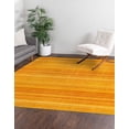 thumbnail image 2 of Unique Loom Gemstone Collection Area Rug - Topaz (7' 3" Square Yellow/Orange), 2 of 8