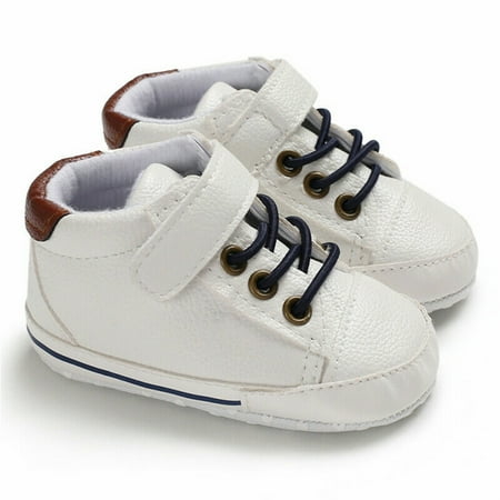 

JBEELATE Baby Anti-Slip First Walking Shoes Baby Boys Girls Princess Soft Sole Toddler Shoes Sneakers Prewalkers