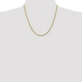 thumbnail image 2 of Auriga Fine Jewelry 14K Yellow Gold 2.75 mm Diamond-cut Rope Chain Necklace for Women 20", 2 of 6