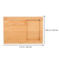 thumbnail image 4 of Pet Bone Ash Container Dog Ashes Bamboo Box Cat Memorial Cremation Urn, 4 of 8