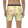thumbnail image 2 of Men's Boxer Briefs, Frog Bee Soft and Breathable Mens Underwear Boxer Briefs With Widen Waist, 2 of 5
